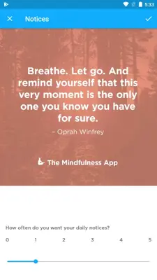 Mindfulness App android App screenshot 9